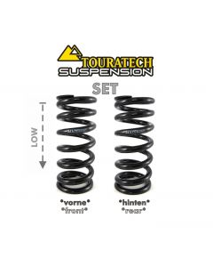 Replacement springs Height lowering kit -20mm, for BMW R1250GS Adventure 2018-2022 "Original shocks with BMW Dynamic ESA" 2018 - 2021