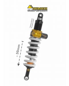 Touratech Suspension lowering shock (-50 mm) for BMW F800GS 2008-2012 type Explore HP/Level2
